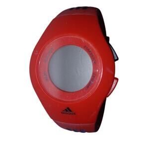 Adidas Womens ADP6056 Sport Red Rubber Quartz Digital Watch